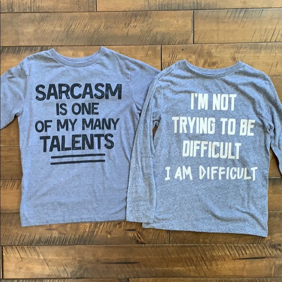 Children’s Place Set of 2 Boy’s Shirts Size 7/8 - Picture 2 of 6